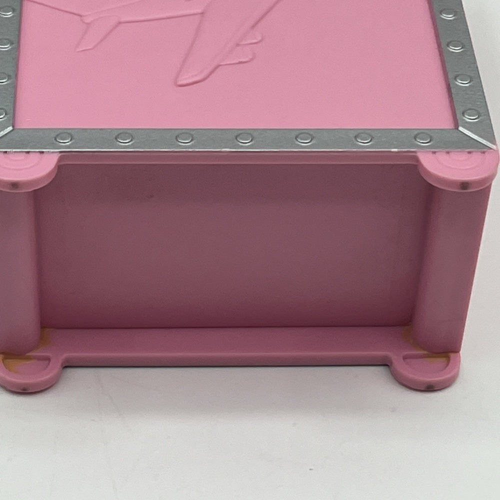 Barbie Airplane I can be flight attendant refreshment Cart 2012 W/food Tray - Picture 7 of 11